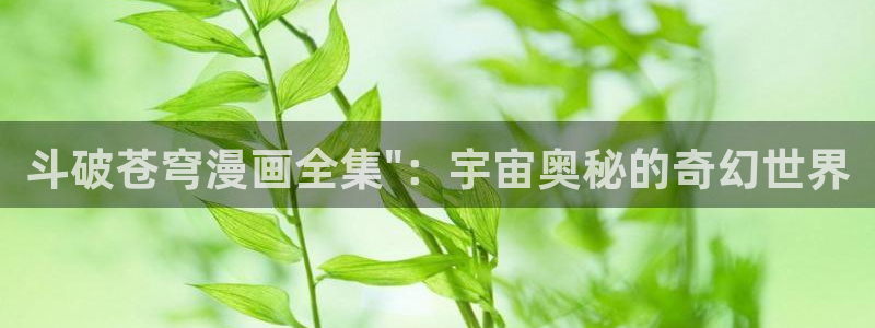 二次元韩漫画：斗破苍穹漫画全集\