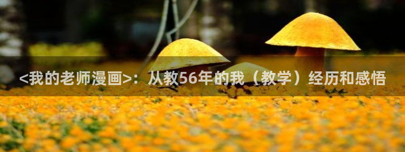 日漫韩漫免费大全在线观看下拉式漫画：<我的老师漫画>：从教56年的我（教学）经历和感悟